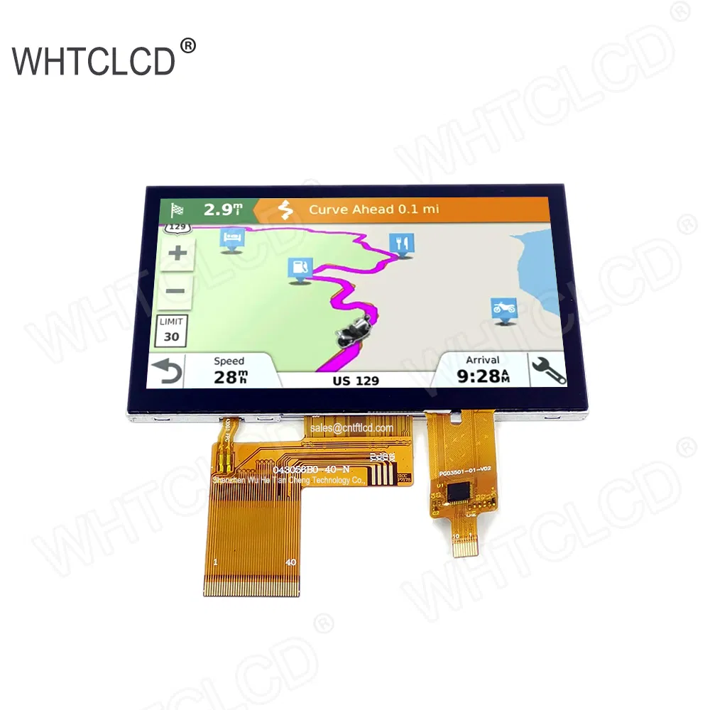 4.3-дюймовый сенсорный ЖК-дисплей 480x272 для промышленного оборудования