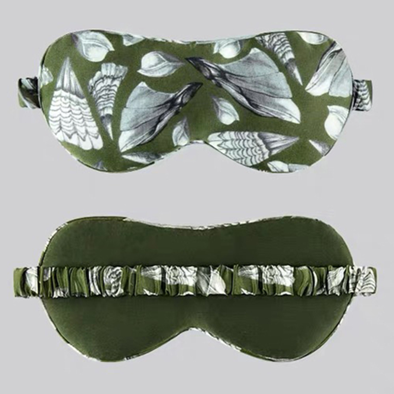Custom Comfortable 2025 New Style Printed Silk Eyemask