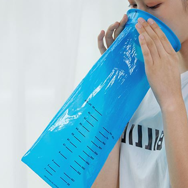 Custom Disposable LDPE Emesis Bags Hospital Medical Sickness Vomit Bags