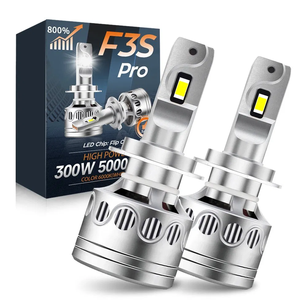 LED Headlights High Power F3s PRO H1 H3 H4 H7 HB3 9005 HB4 9006 350W 50000lm