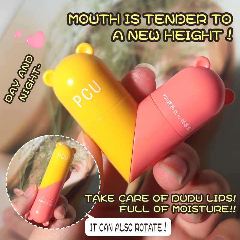 Lip Care Lasting Moisturizing Repair Plumper 2-in-1 Day and Night Lip Balm