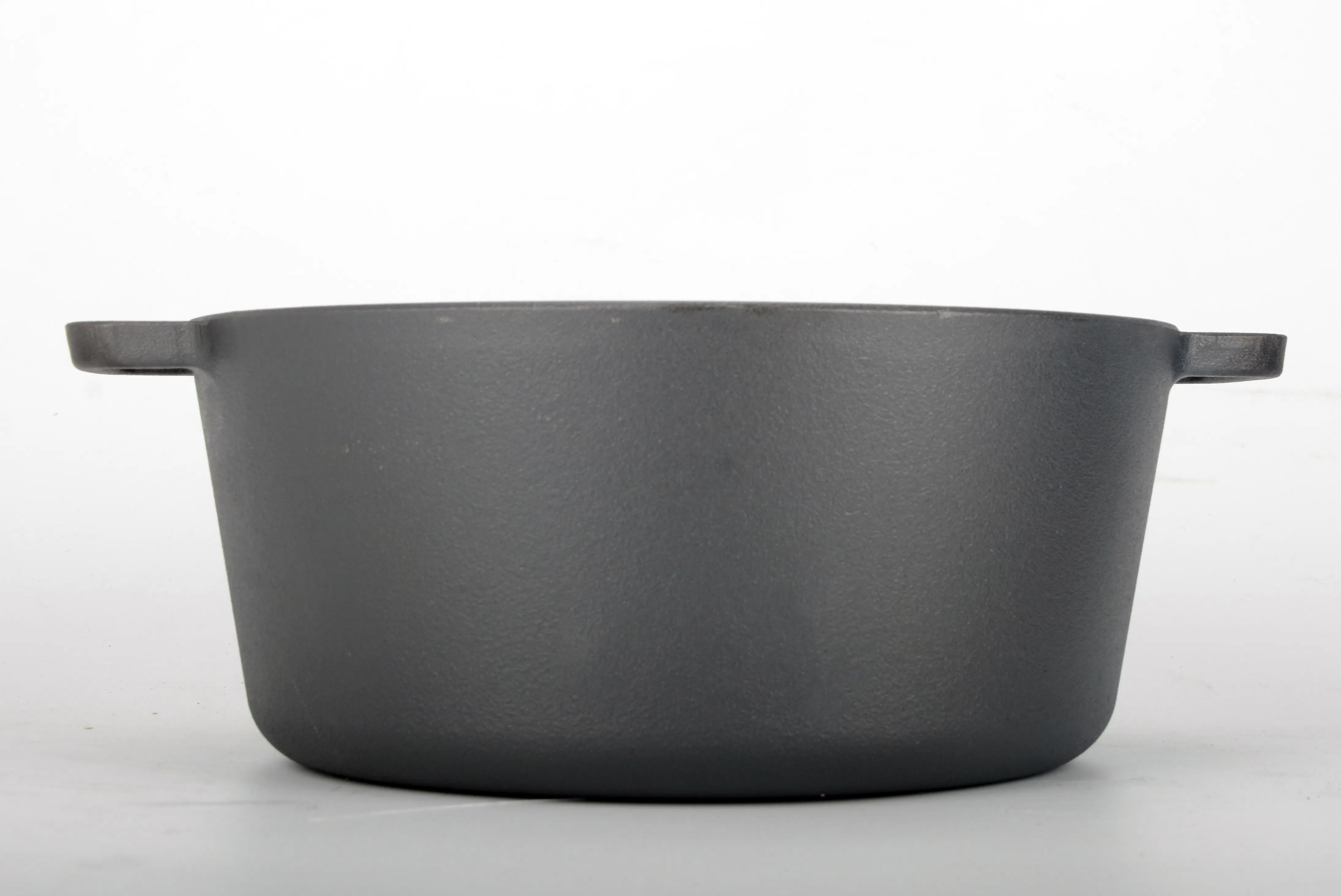 Pre-Seasoned Double Dutch Oven with Fry Pan Lid Skillet Lid