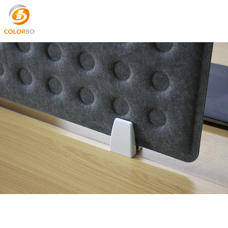 Square Flame Retardant Easy Install PET Table Screen with High Quality