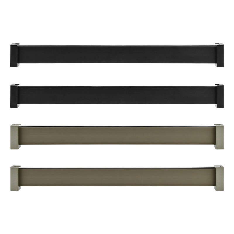 Durable Aluminum Clothes Hanging Rod for Stylish Wardrobes