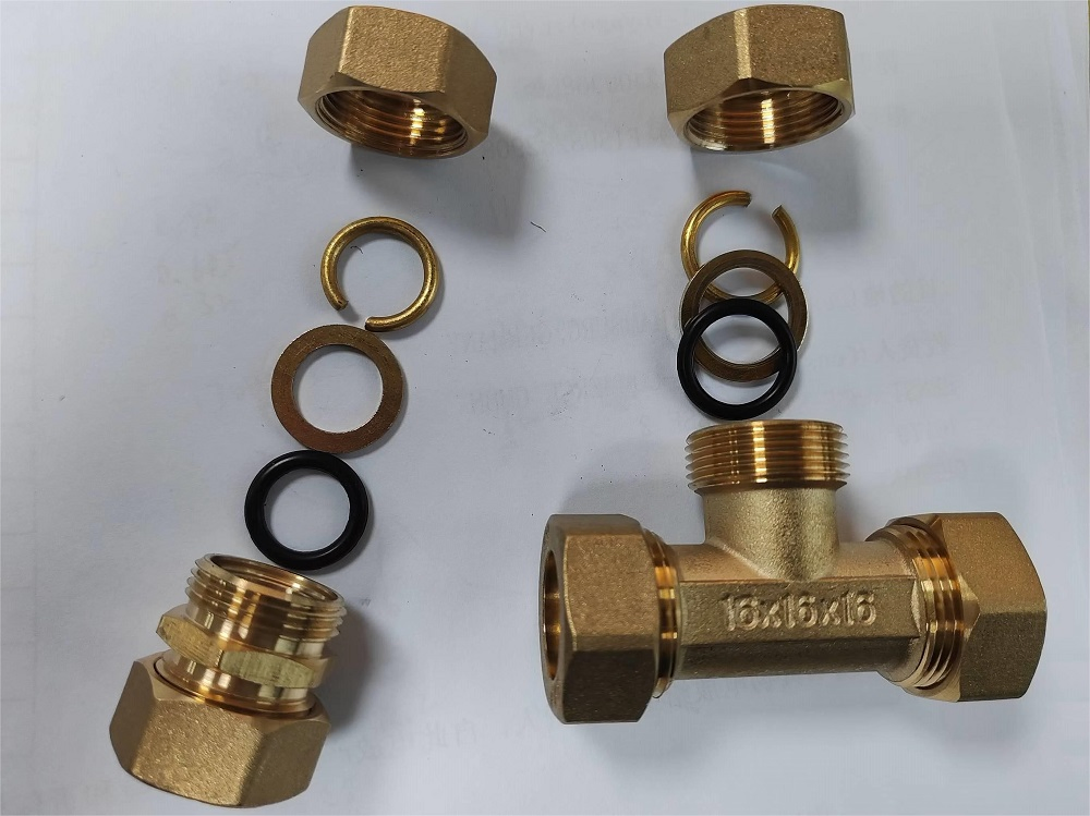 High Quality Algerian Market Brass Ferrule Fitting for Copper Pipe