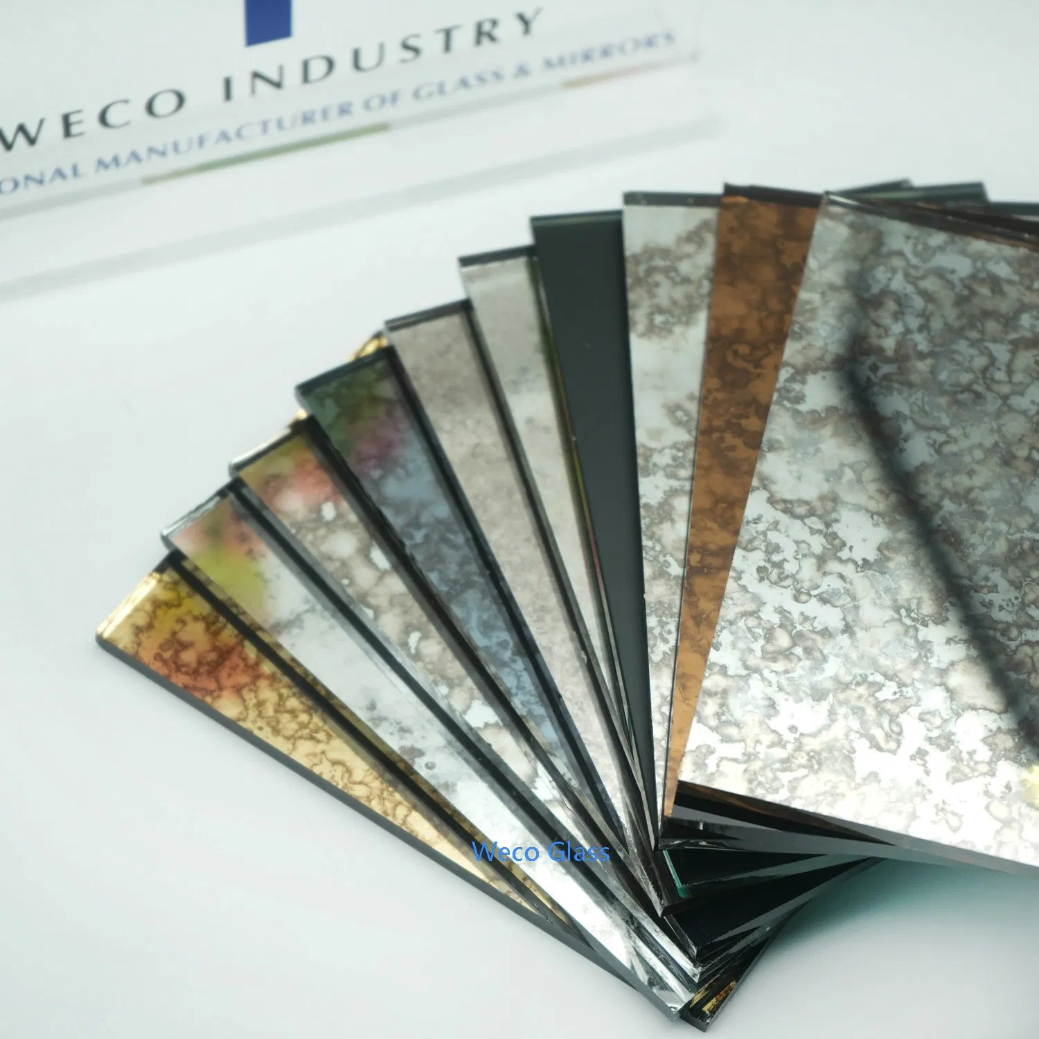 4mm-8mm Vintage Style Silver Decorative Distressed Antique Mirror with Beveled Edge