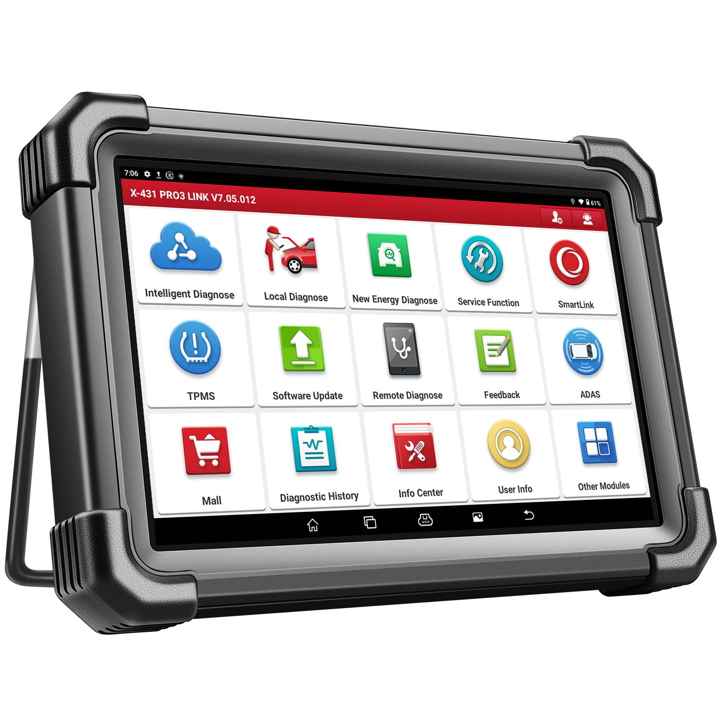 Автосканер OBD2 X431 PRO3S для грузовиков 12В/24В SmartLink HD
