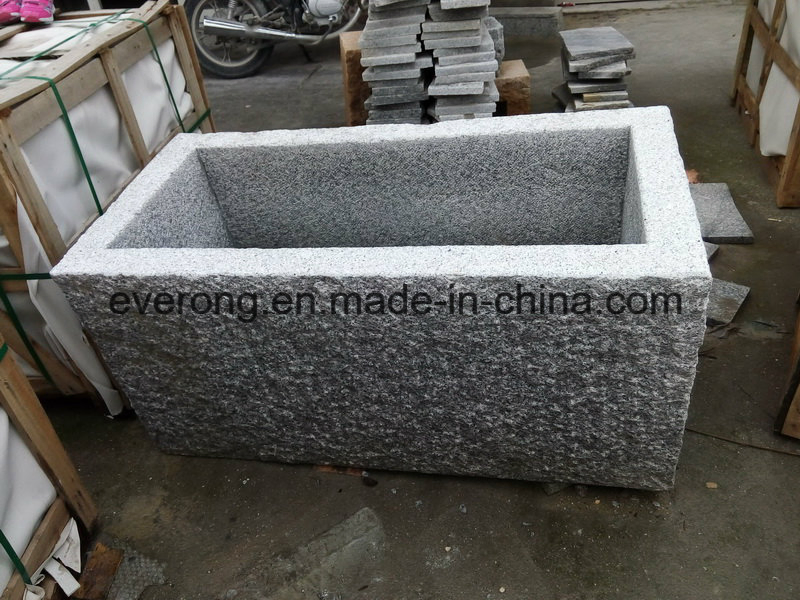 China Cheap Antique Granite Troughs Old Stone Pot for Garden Features