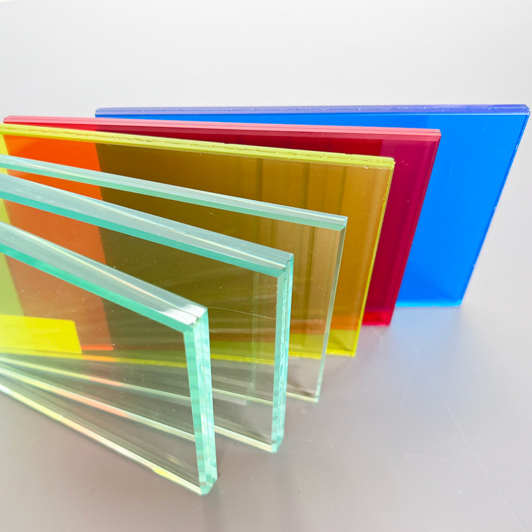 Custom 1mm 2mm 3mm 5mm 6mm Transparent Tempered Laminated Glass Sheet