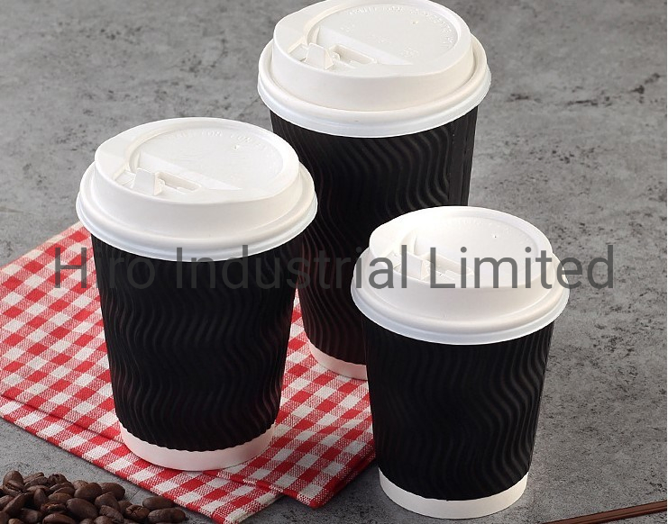 8oz/16oz Ripple Wall Paper Cups