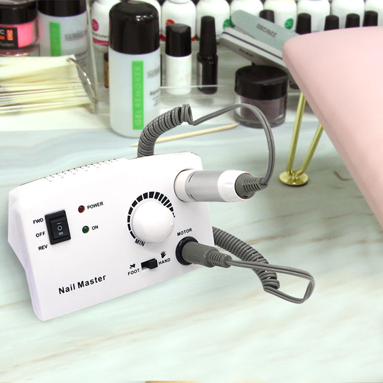 Portable Electric Nail File Drill Machine 30000rpm Nail Art Manicure Pedicure Acrylic Gel Salon Tool