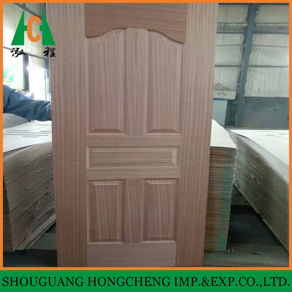 Natural Wood Veneer Door Skin, MDF Moulded Door Skin