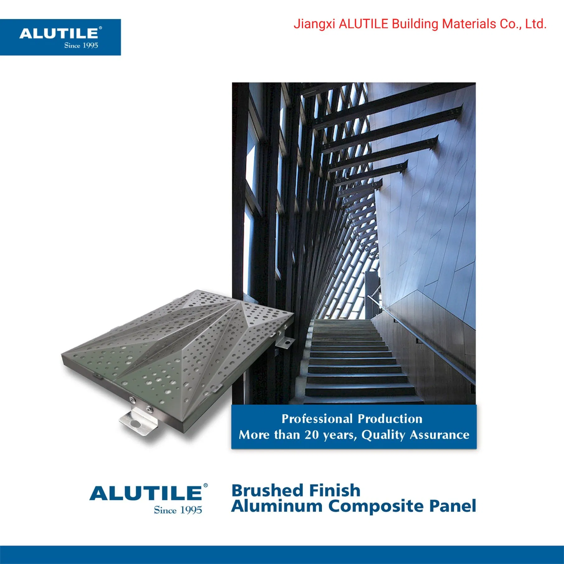 Good Quality Construction Materials Fireproof Aluminum Solid Panel for Cladding 3mm