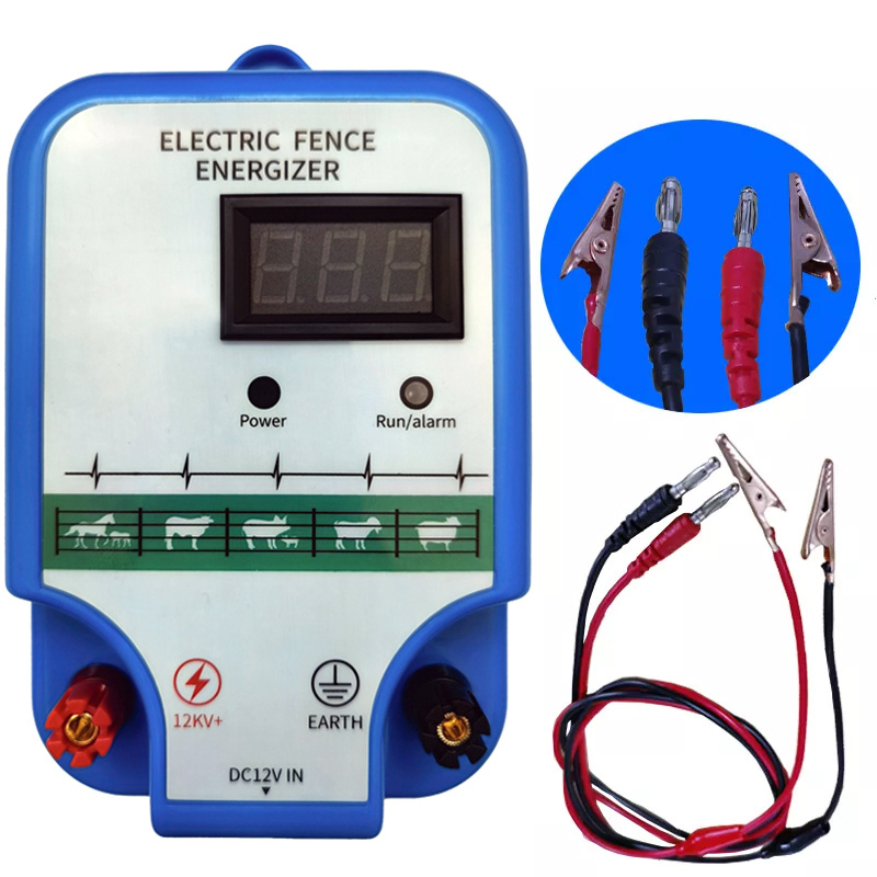 Intelligent Electric Fence Host Ranch Breeding Pigs, Cattle and Sheep Electric Fence Animal Husbandry Power Grid Complete Alarm System