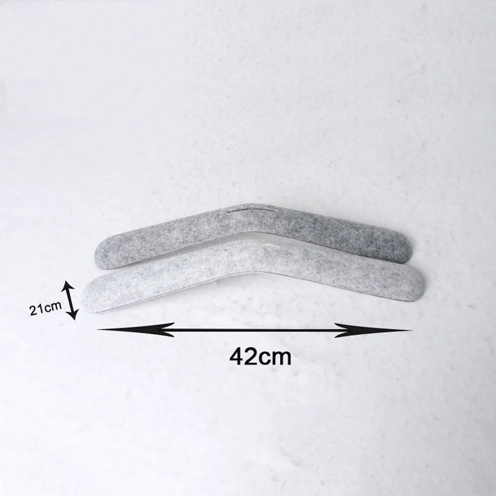 Вешалки для одежды PET Felt на заказ, термоформованные