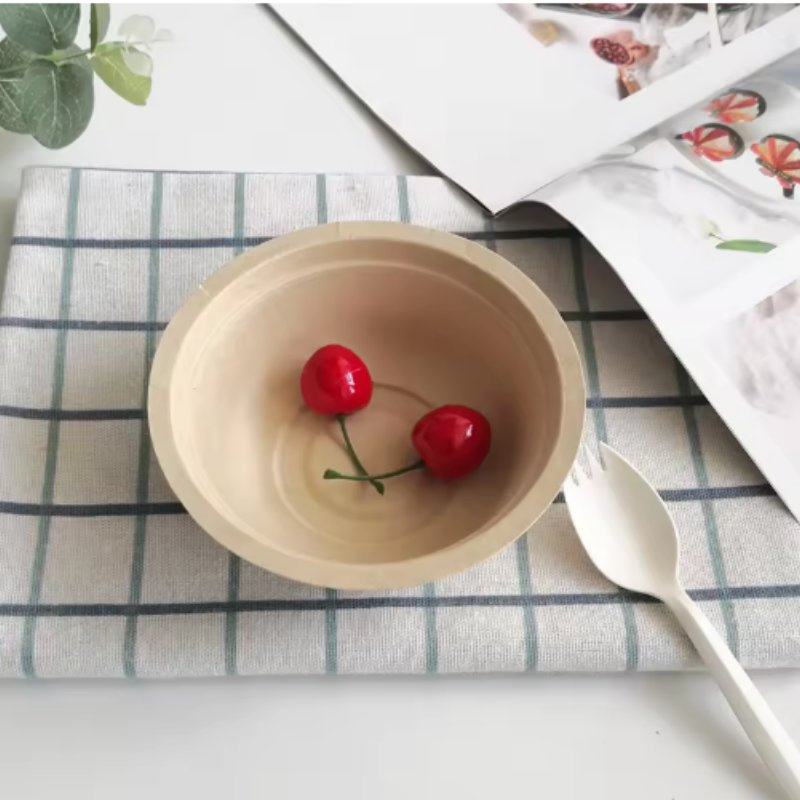 2026 34oz Salad Hexagonal Bagasse Bowl