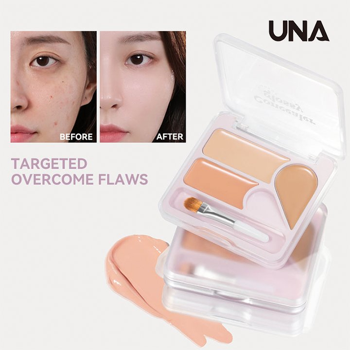 Novo Multifunctional Concealer Cream for Covering Facial Spots Blemishes Dark Circles Long-Lasting Concealer Makeup