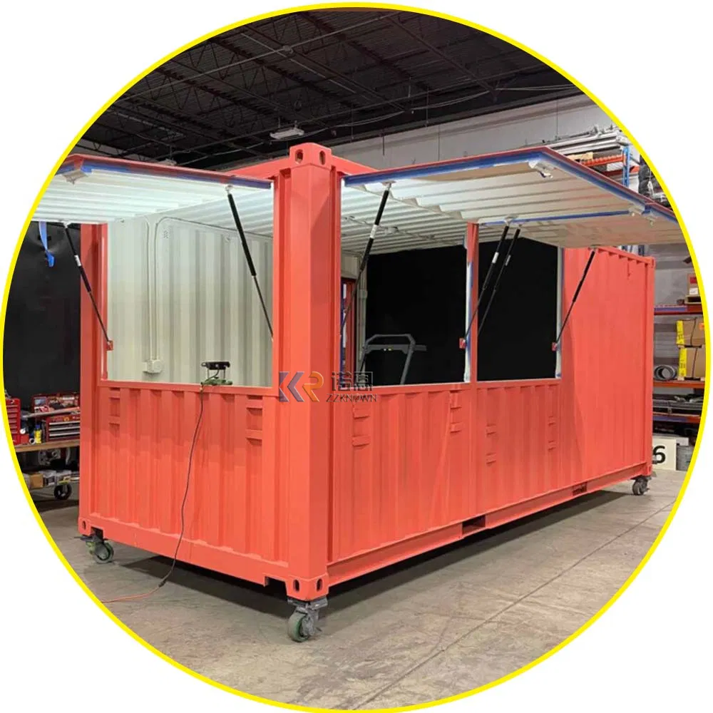 United States Standards Food Kiosk Street Portable Fast Food Truck Snack Western Food Trailer for Sale