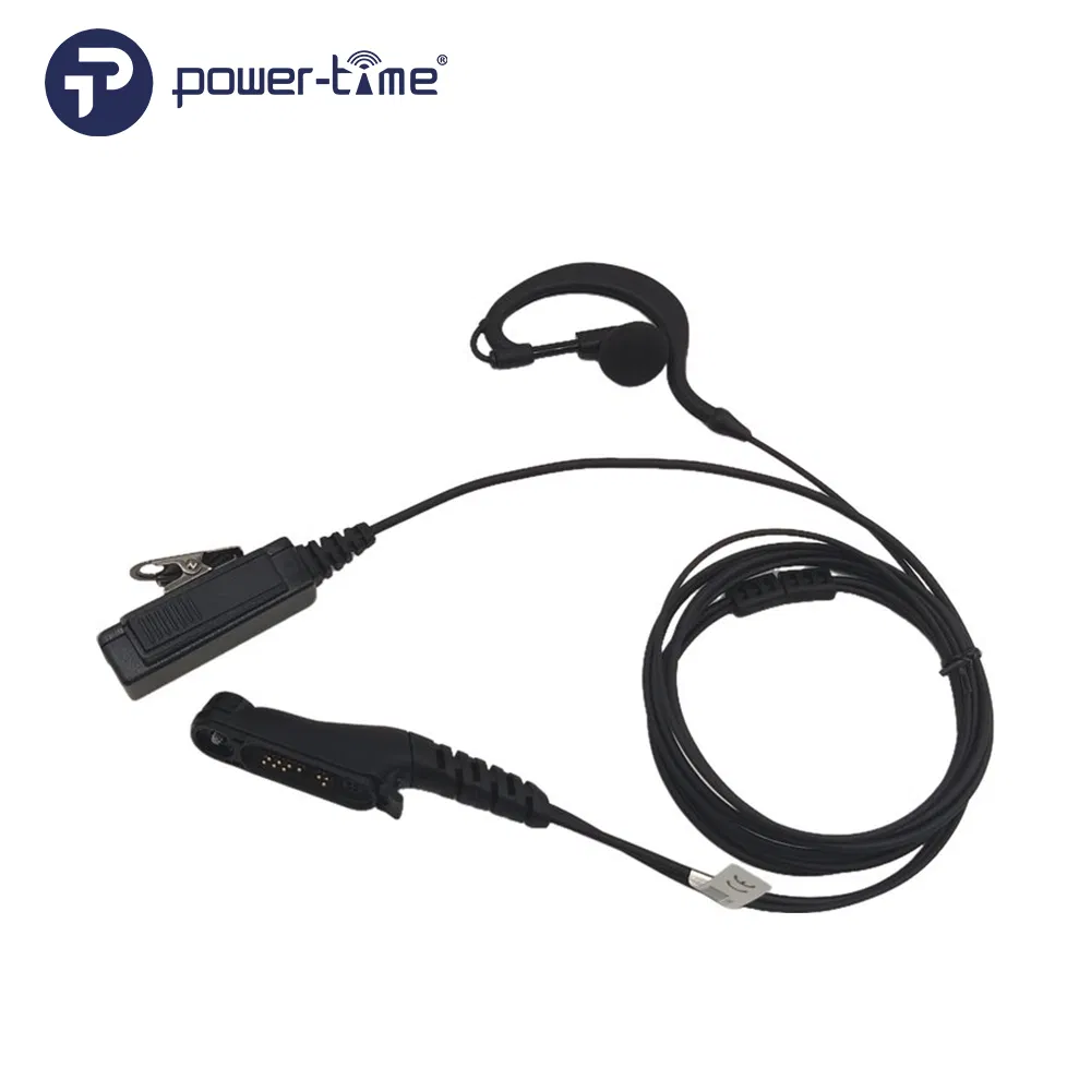 G Shape Earhook with Ptt Hand Free Two-Way Radio Earphone for R7/R7a