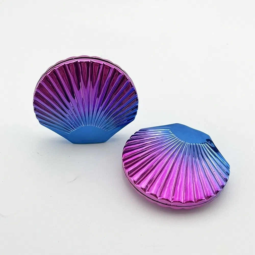 OEM ODM Custom Elegant Color Combination Strong Coating Portable Compact Brush Mirror