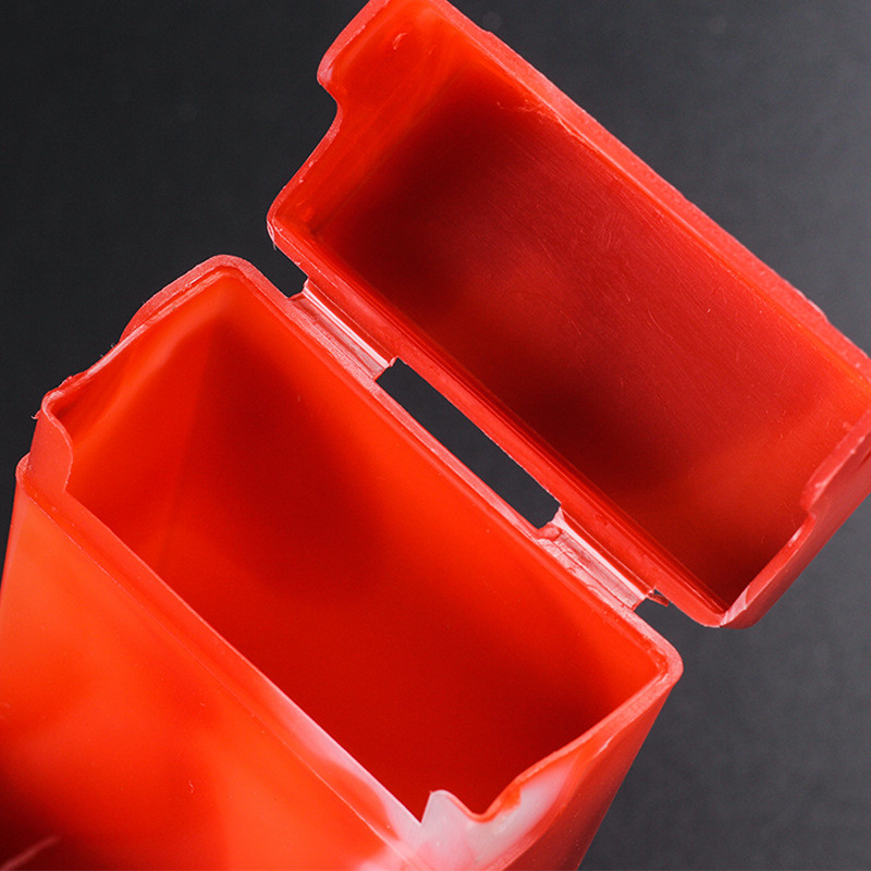 Ea449 High Quality 20 Piece Capacity Plastic Tobaccos Case Accessories portable Mini Travel Water Ripple Fashion Tobacco Cases