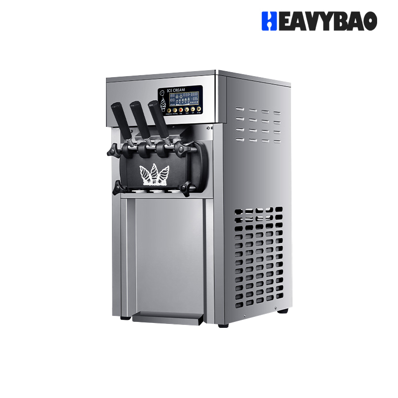 Heavybao 110V 220V Efficient Industrial Commercial Soft Serve Ice Cream Machine Maker