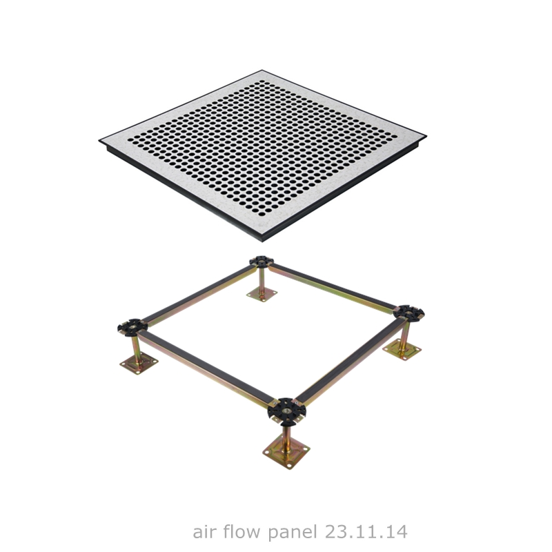 Антистатические вентилируемые панели пола с деревянным сердечником