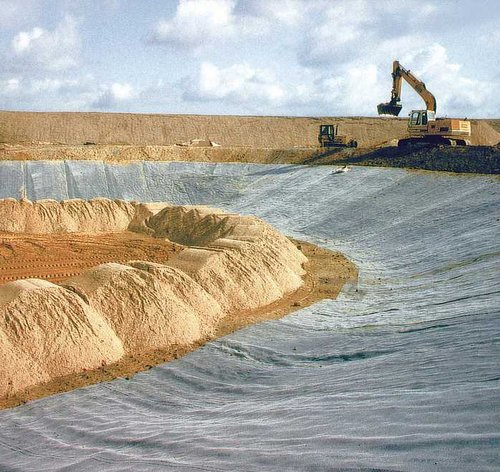 4500GSM Bentonite Geosynthetic Clay Liner (GCL) for Landfill Project