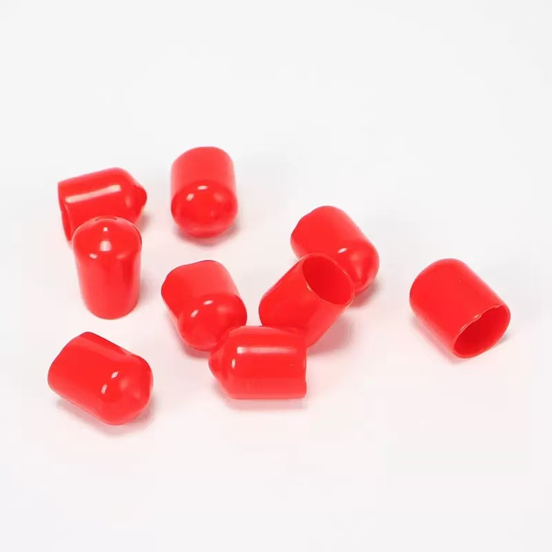 Industrial Steel Pipe and Rebar Covers Black Plastic Cap PVC Tube Cap