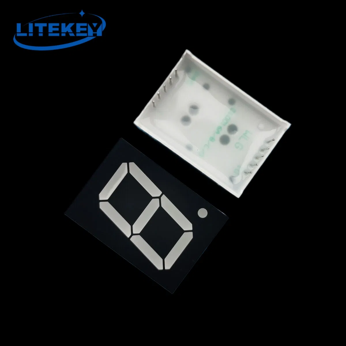 Custom 1 Inch Dual Color 7 Segment LED Display with RoHS