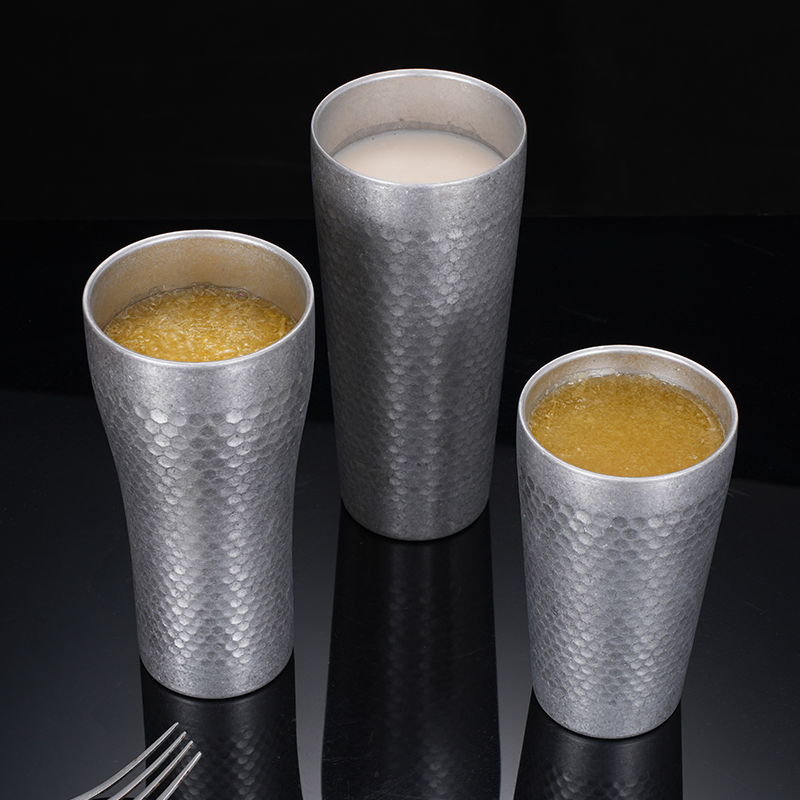 Stainless Steel Measuring Spoon Solid Wood Short Handle Dipping Cup