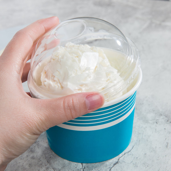 Factory 100ml Ice Cream Cup with Custom Logo Print Low Price