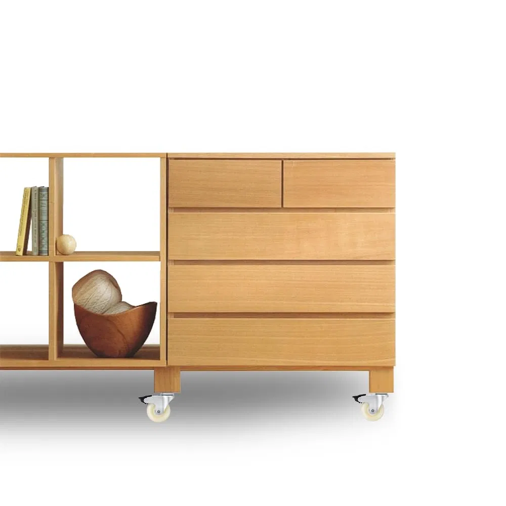 Silent/Lockable Nylon 360 Degree Rotating Casters/Directional Wheels