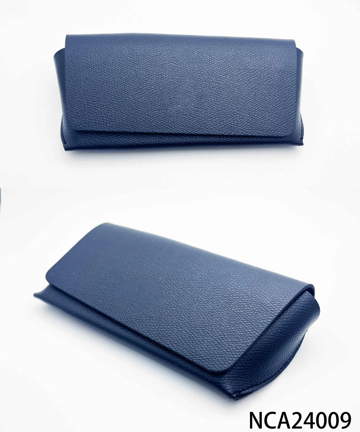 Leather Portable Sunglasses Bag Luxury Glasses Case Flat Eyewear Holder Case Bags Nca24008