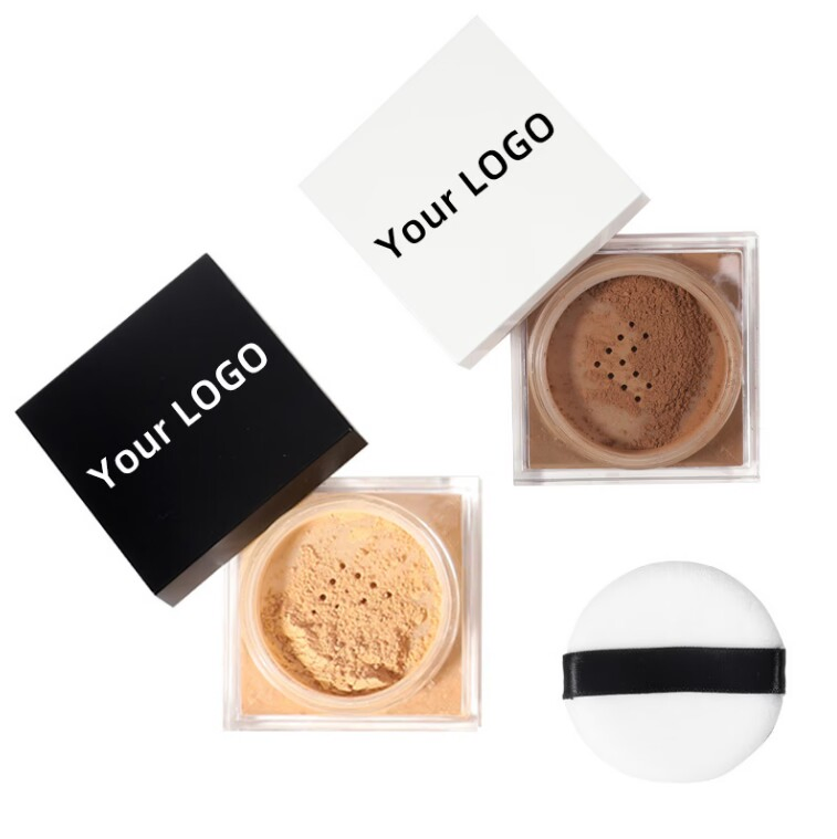 14 Colors Matte Finish Loose Powder Private Label Makeup Setting Powder