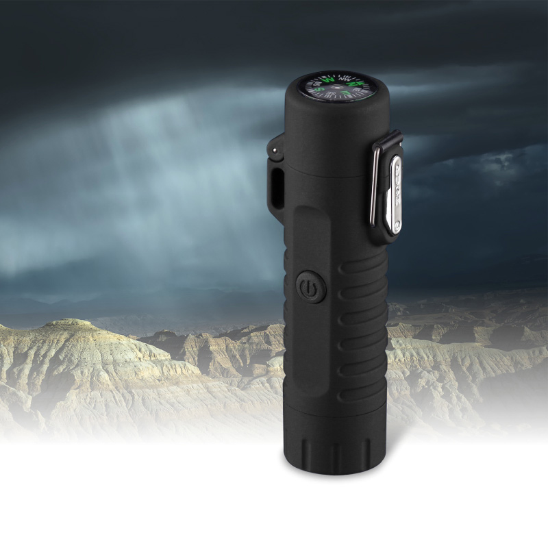 Mini Electric Lighter USB Rechargeable Touch Windproof Cigarette Accessories Electric Lighter