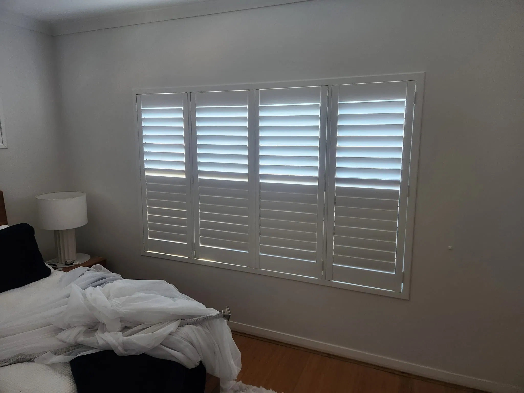 2025 Hot Selling White PVC Plantation Shutter From Source Factory