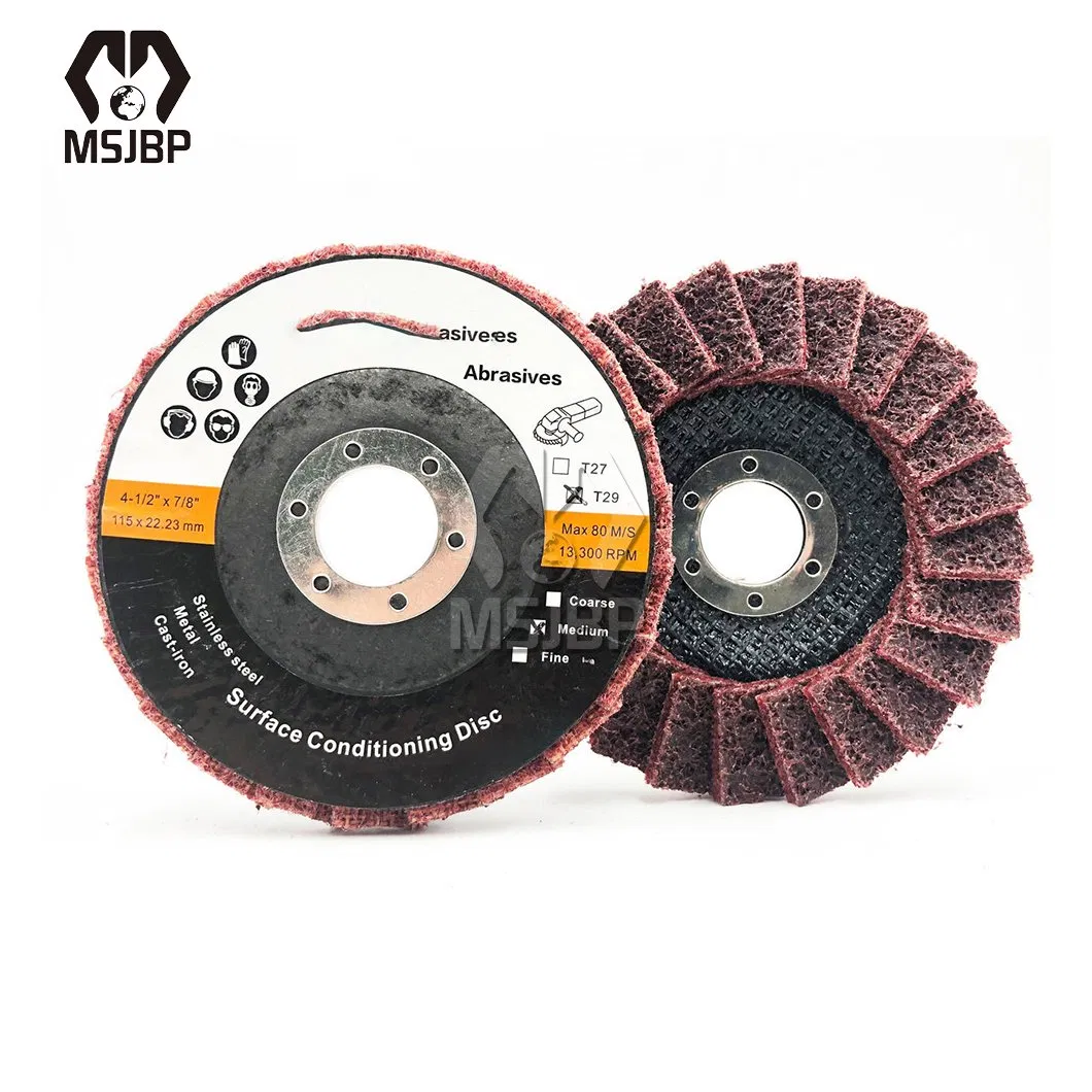 Msjbp Flap Wheel China Wholesalers 100X15 100X161 Flap Disc for Woodworking