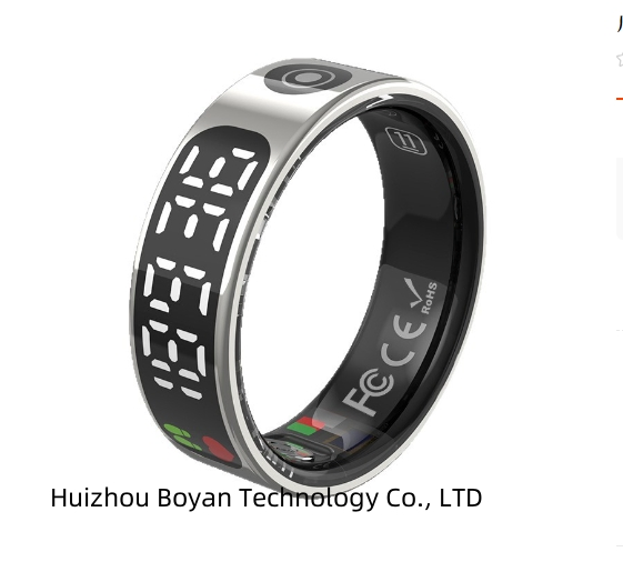 Popular Health Monitor Fitness Tracker Waterproof Finger Rings Smart Ring