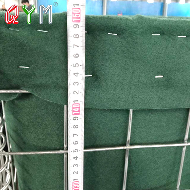Defensive Barrier Fence Gabion Boxes Galvanized Defence Bastion