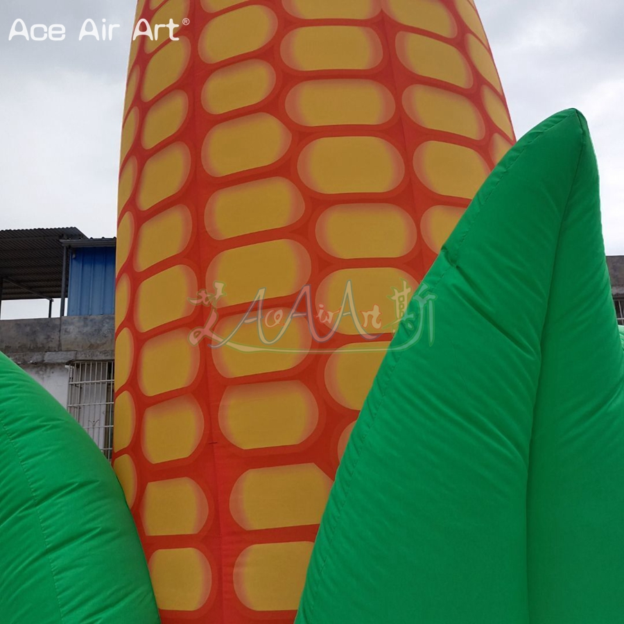 Custom Advertising Inflatables Balloon Inflatable Corn Model for Event Farm Decorative Advertising