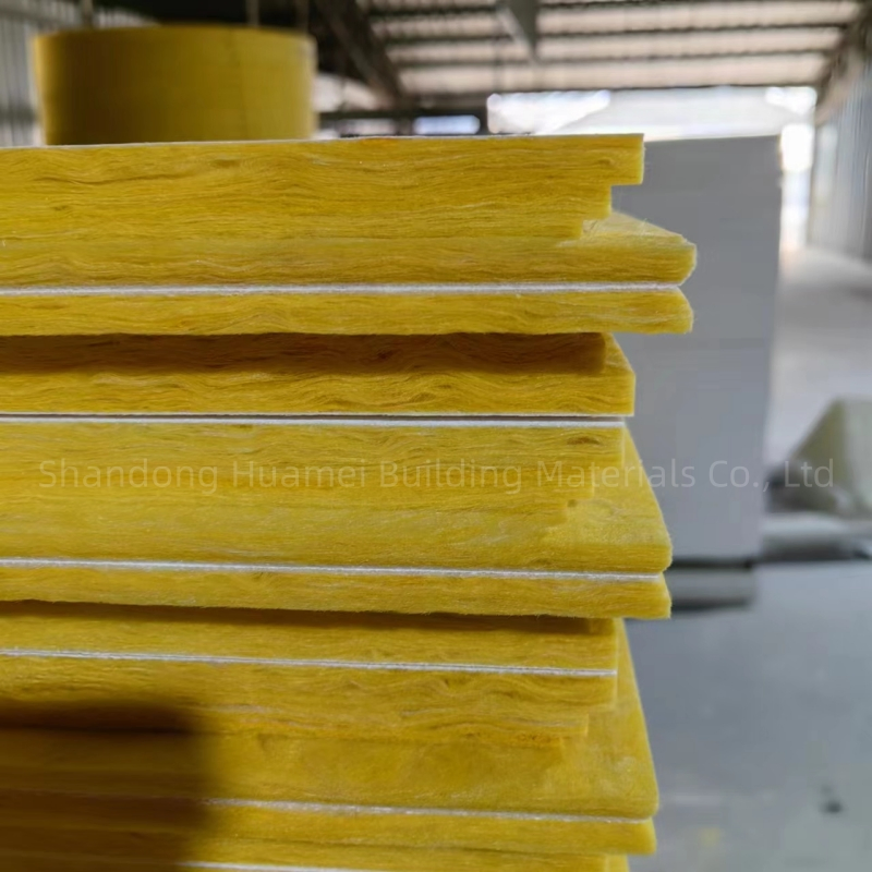 Popular Thickness 22mm Acoustic Fiberglass Ceiling Tiles Customized Acoustic Panel