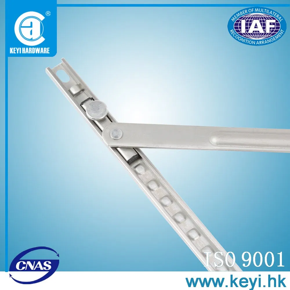 Keyi Metal Kwa-18FC High Quality Stainless Steel304 or 201 Two Bar Position Limited Friction Stay