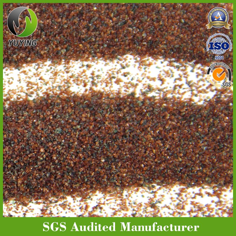 Water Filtration Garnet Sand 0.3-0.6mm Grit Manufacturer