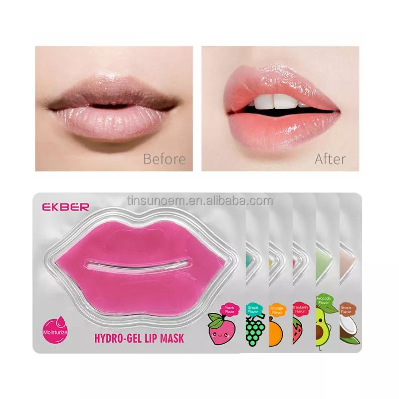 Hot Sale New Arrival Ekber Anti Dry Wrinkles Removal Lip Hydro Moisturizing Nourishing Lip Plumping Mask