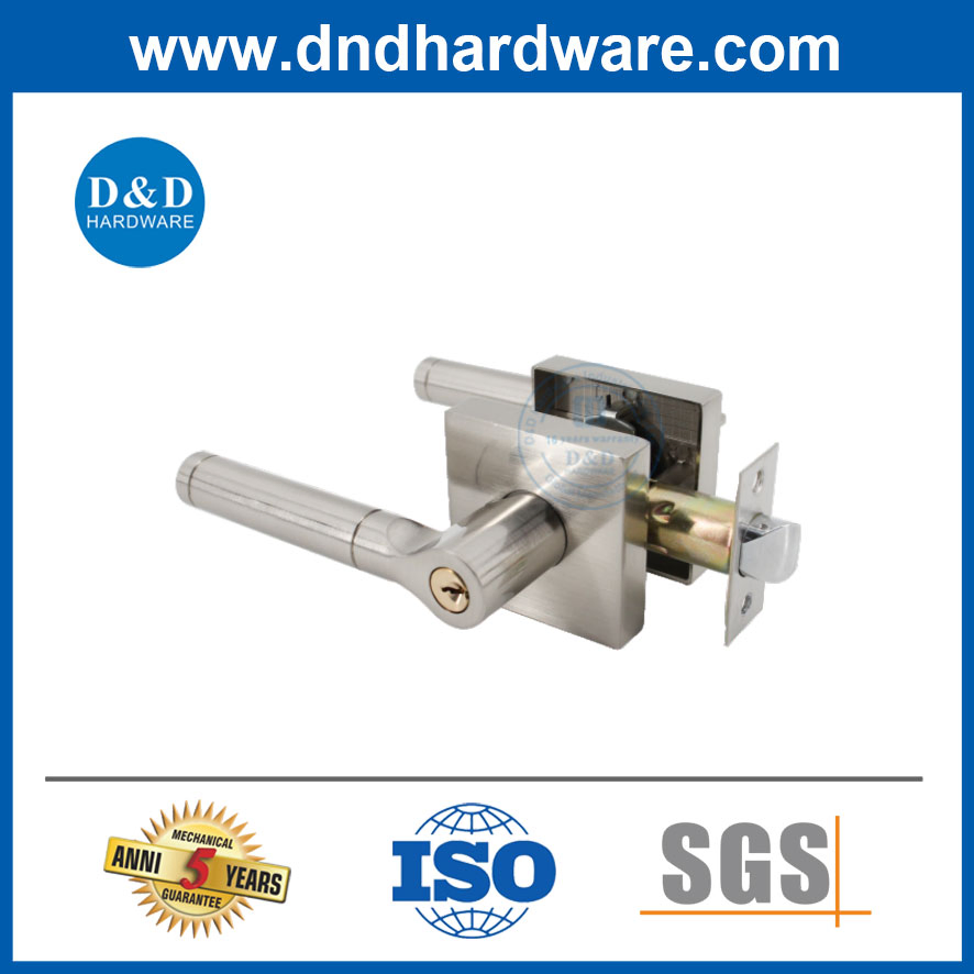 Heavy Duty Safety Ss Door Handle Lock Tubular Lever Lockset for House