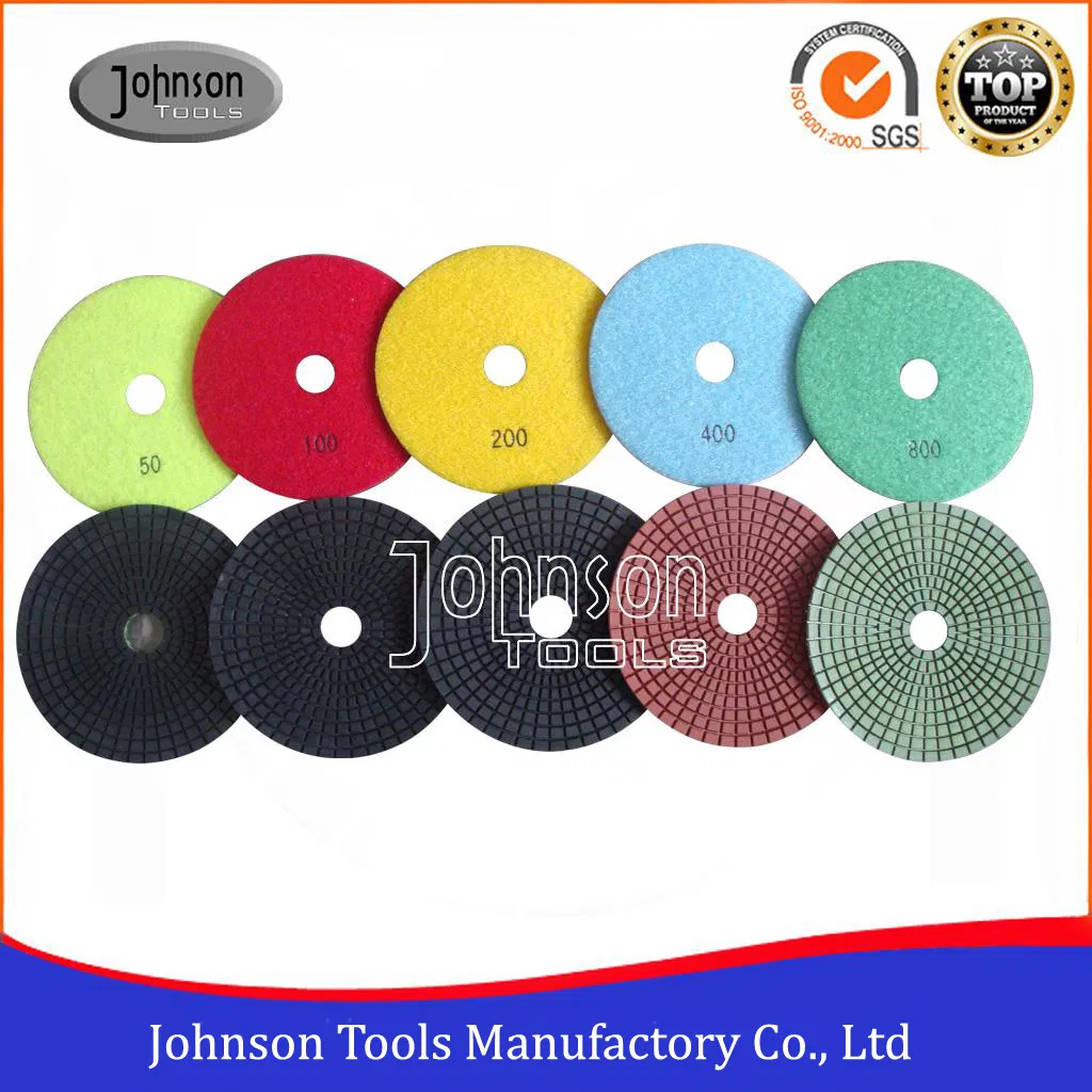 Алмазная полировальная чашка 125 мм для бетона