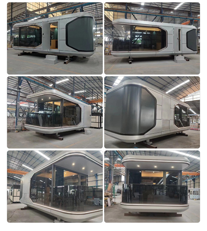 Mobile and Portable Hotel Residential Modern Modular Residential Prefabricated Housing