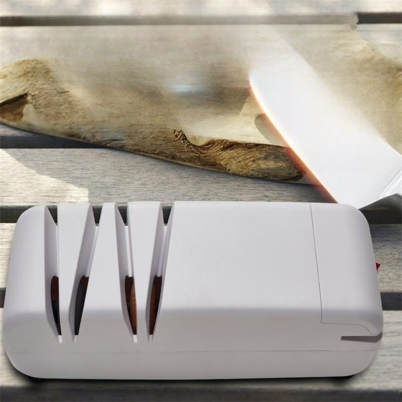 Hot Sale Safe Convenient Multi-Functional Kitchen Diamond Wholesale Price Electric Knife Sharpener