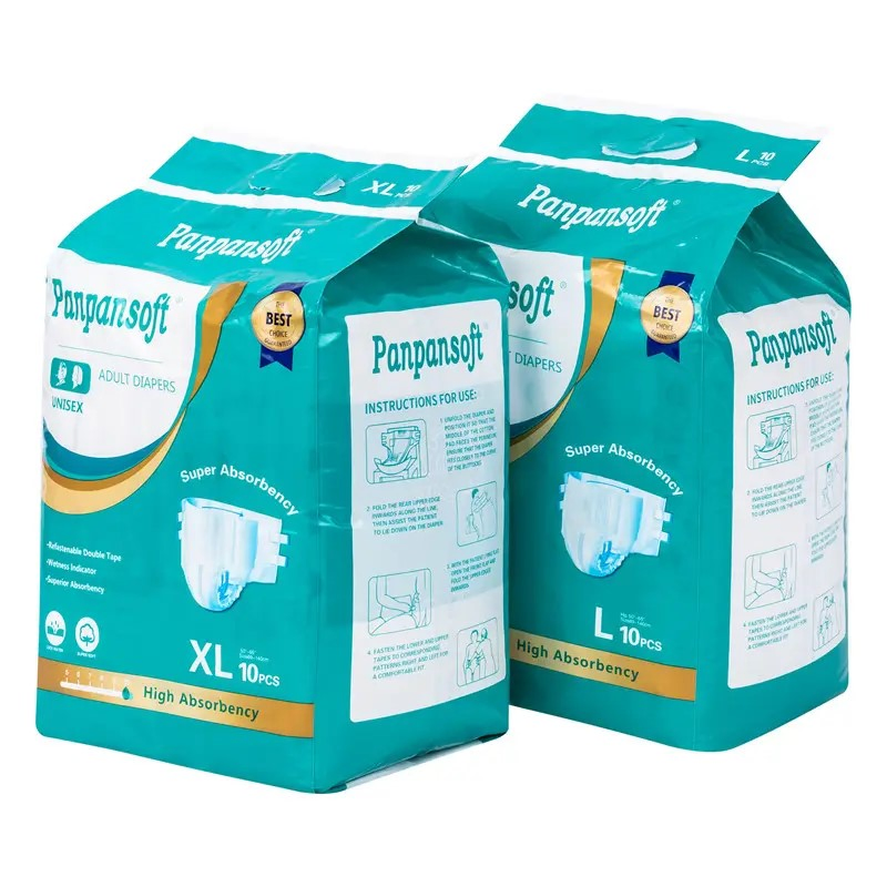 Factory Wholesale Super Absorbent Breathable Disposable Adult Diaper for Elderly Adult Pants